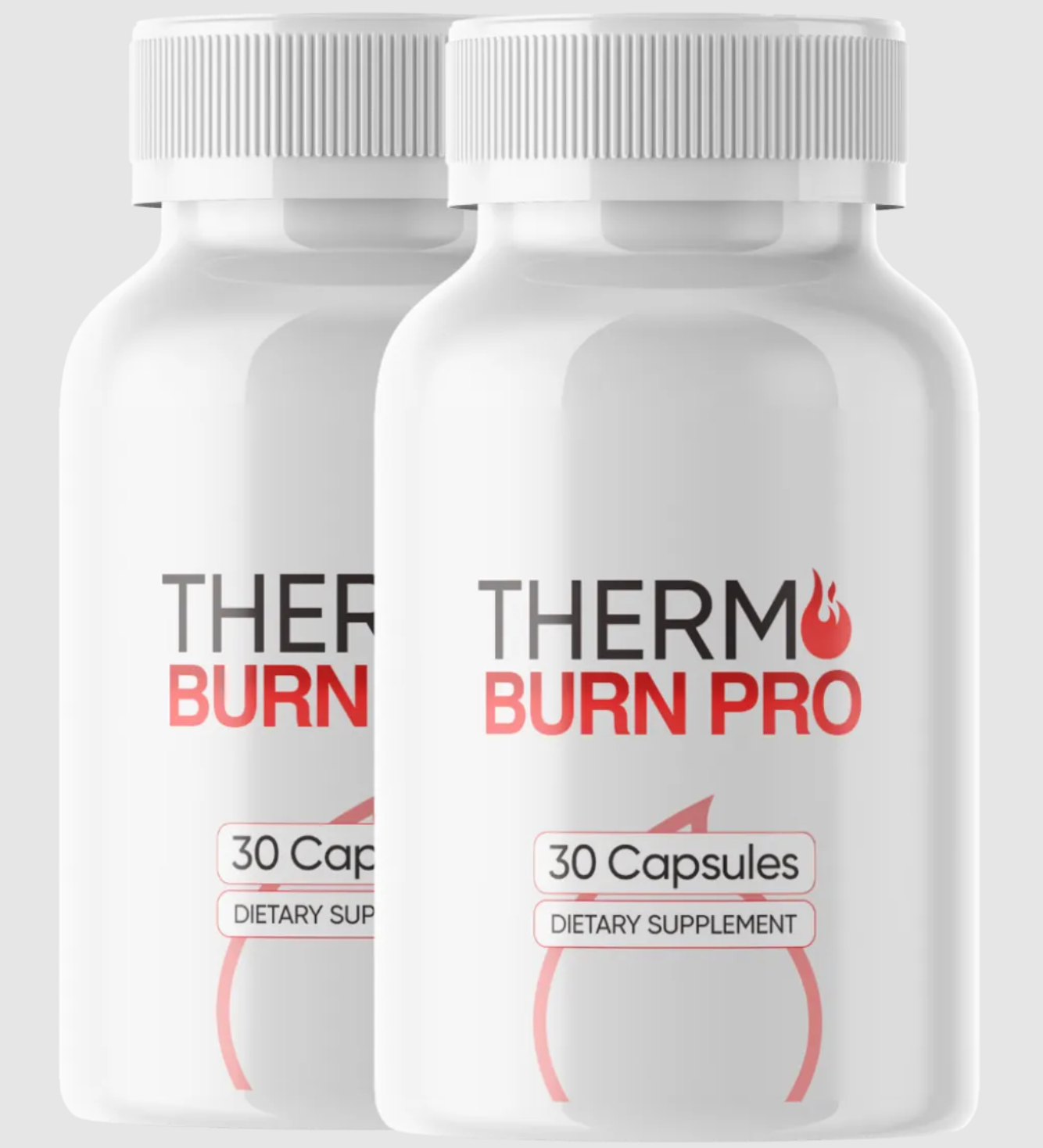 Thermo Burn Pro dietary supplement bottle, 30 capsules
