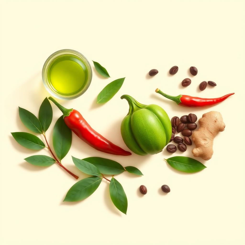Natural fat-burning ingredients used in Thermo Burn Pro